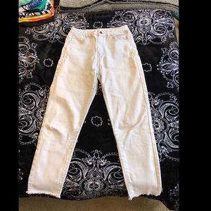 High waisted Cropped pants